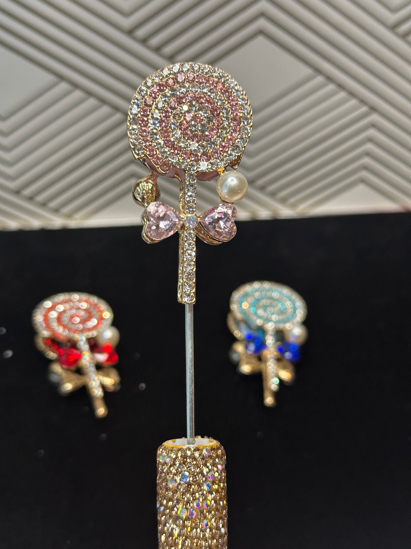 Bling Double Sided Lollipop Topper