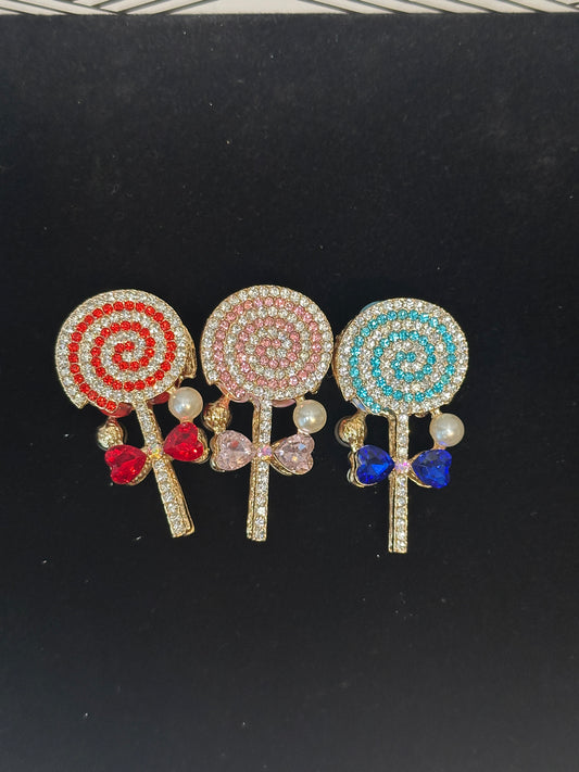 Bling Double Sided Lollipop Topper