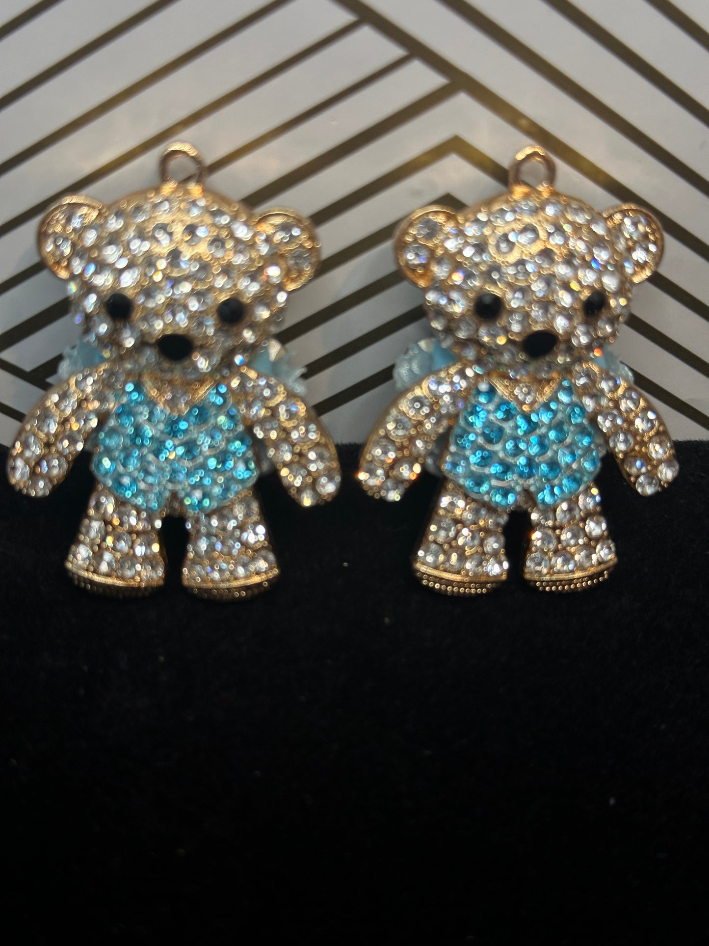 Fancy Small Teddy Bear Topper