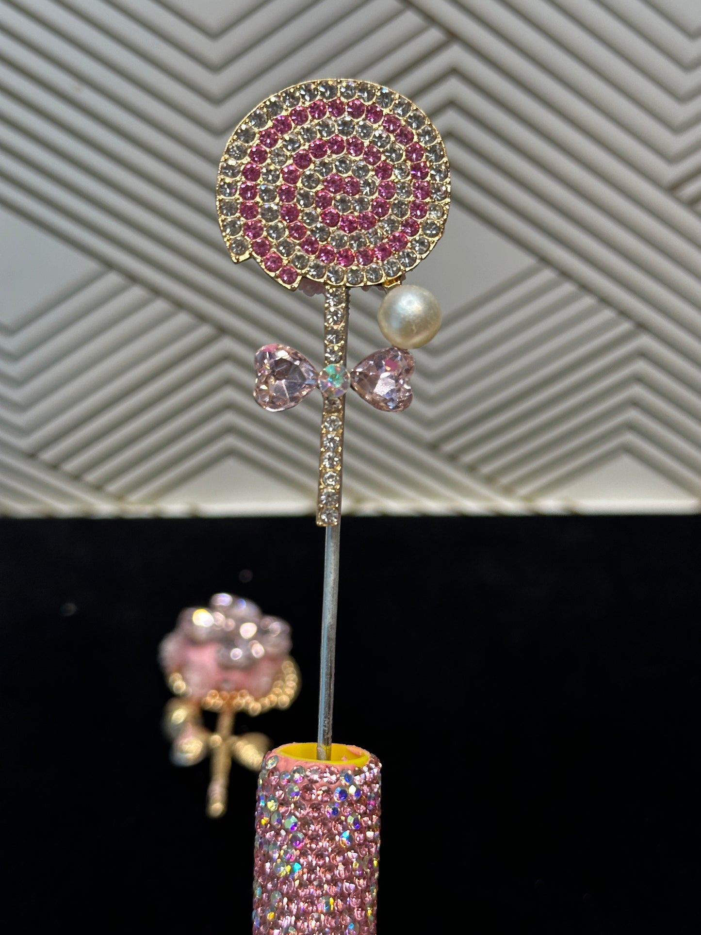 One sided Lollipop Pen Topper