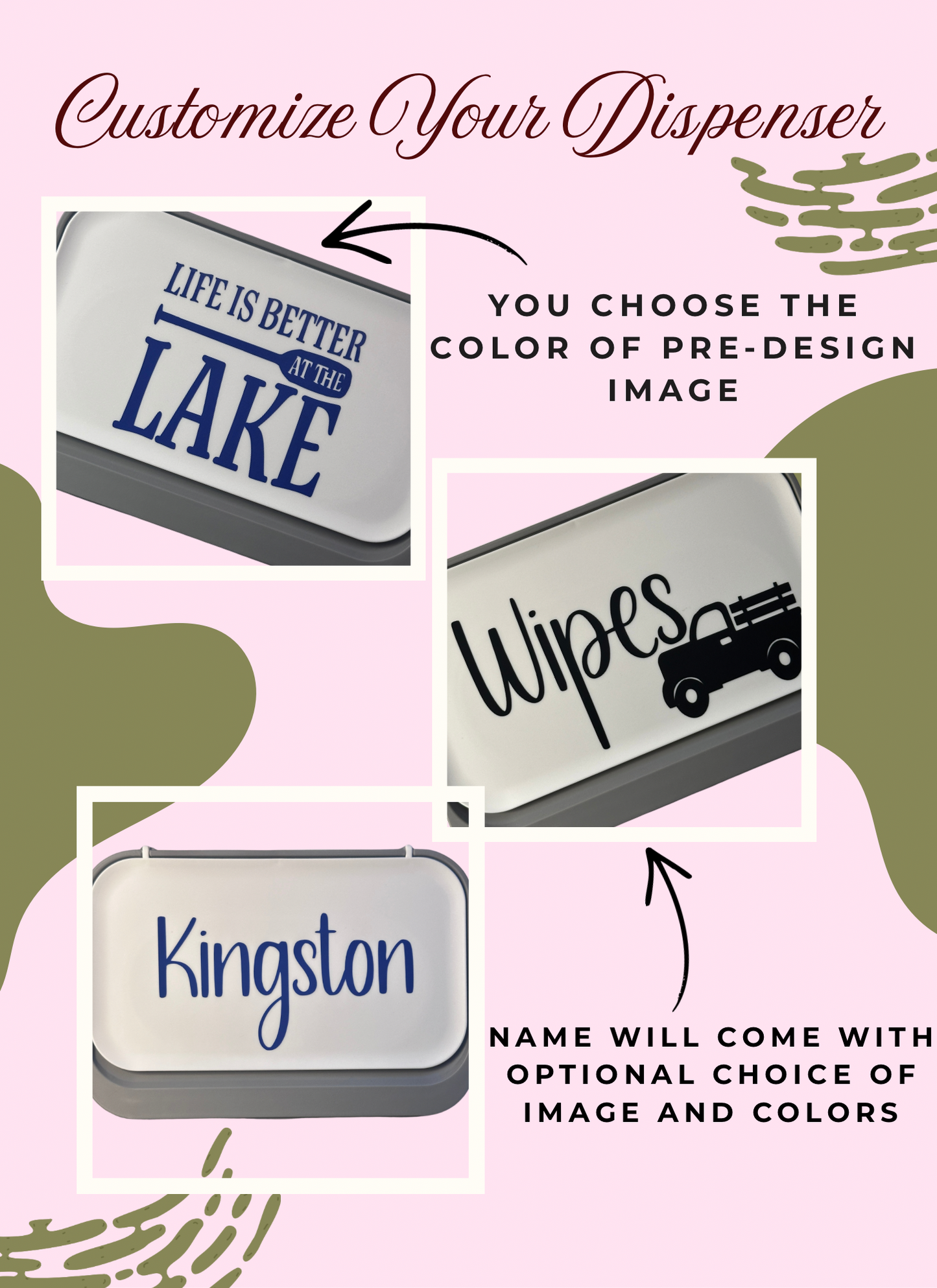 Custom Reusable Wipes Dispenser