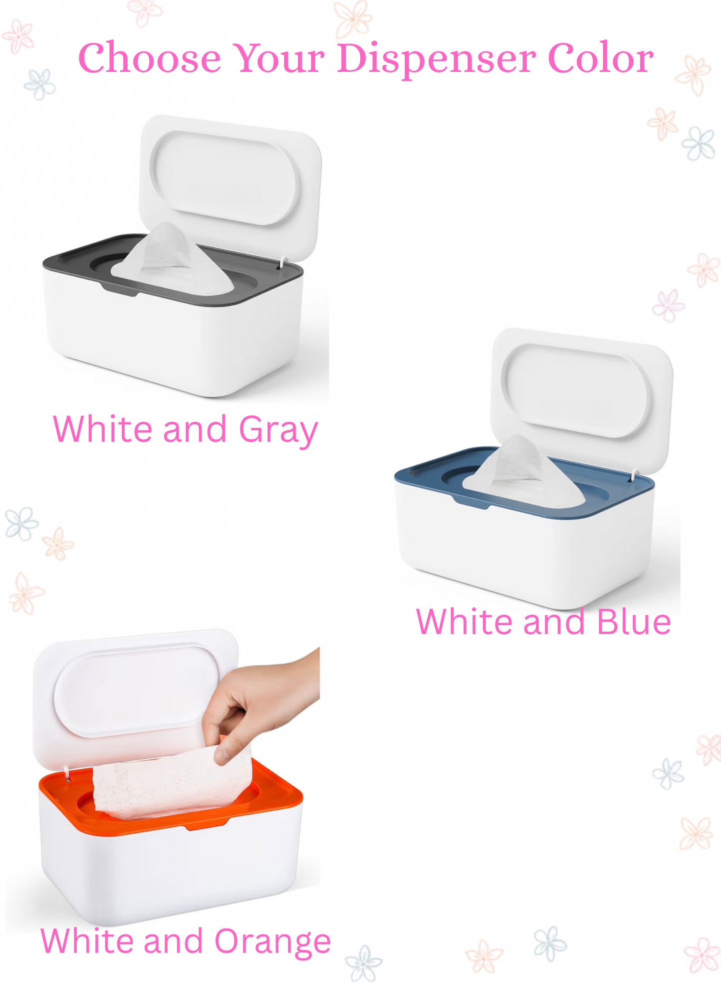 Custom Reusable Wipes Dispenser
