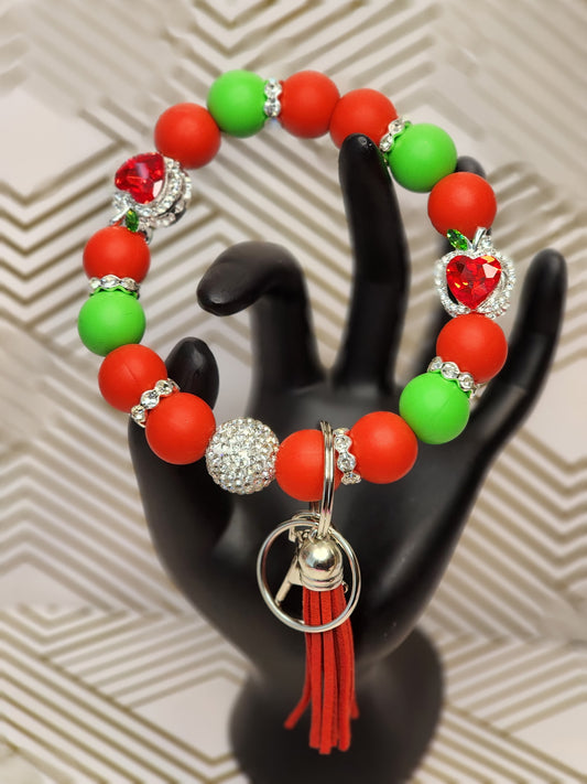Apple of my Eye Keychain Wristlet