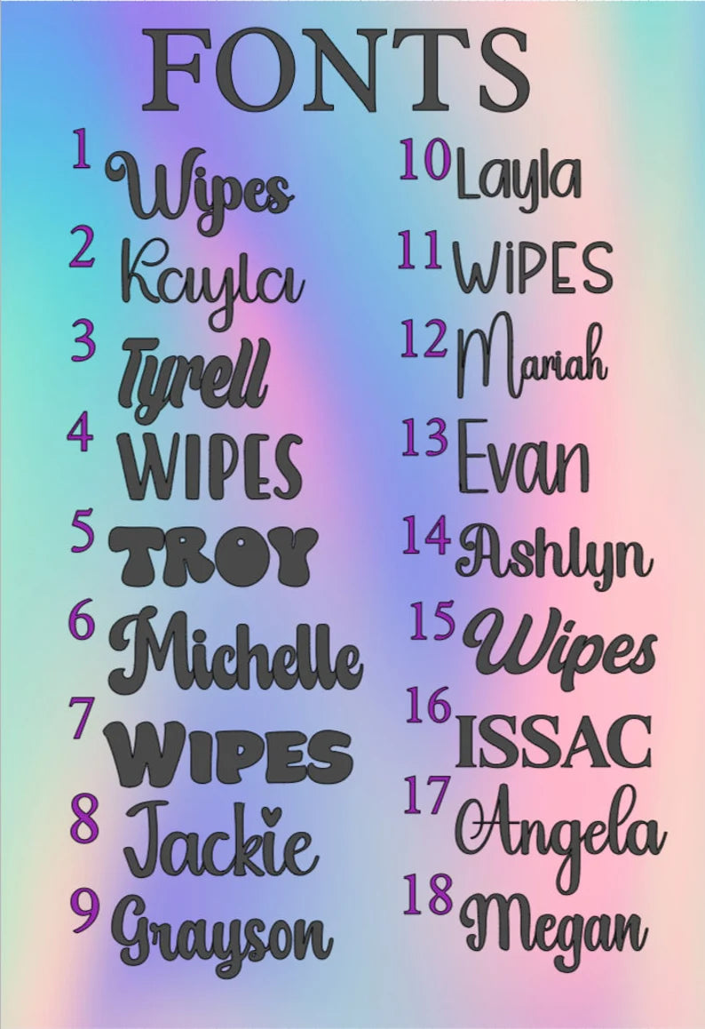 Custom Reusable Wipes Dispenser